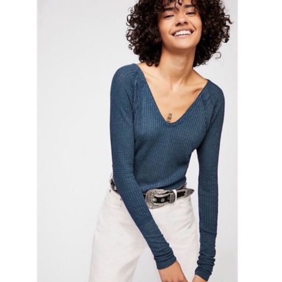 Free People Tops - We the Free | teal thermal